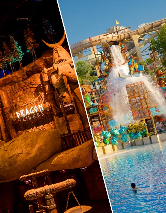 MOTIONGATE™ Dubai & Wild Wadi Waterpark - Combo tickets